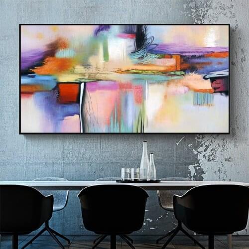DDWW Wall Painting Abstract Painting Wall Picture Wall Art Canvas Print for Living Room Home Decor No Frame