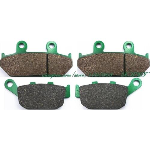 For HONDA 400 TRANSALP 1992 Disc Brake Pads Pill Front Rear