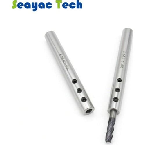 SLD6-C12-100 Deep working anti-vibration Straight shank small diameter extension shank side lock with screw straight shank