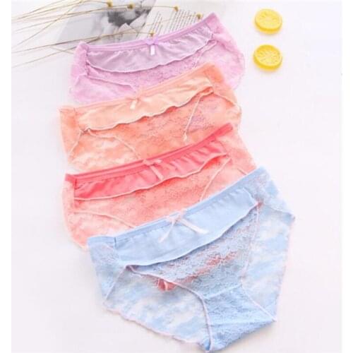 Cotton Panties girls underwear Briefs for Girls Panty Mid-Waist girls panties Underpants kids underwear 7pcs/lot SQ-707-7PCS