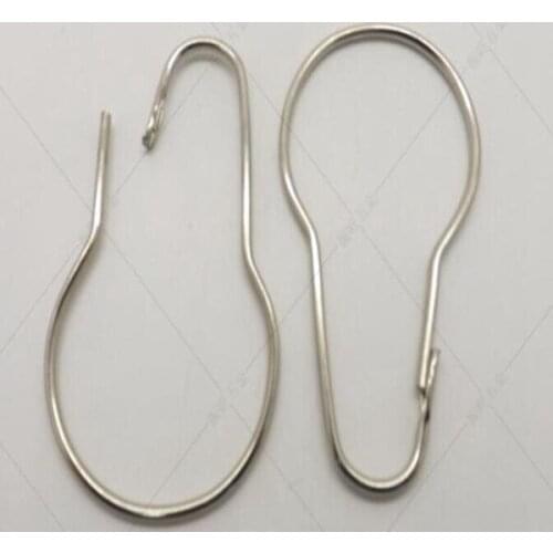 Fast shipping Chrome Plated Shower Bath Bathroom Curtain Rings Clip Easy Glide Hooks 1000pcs/lot