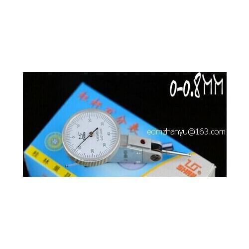 Dial test indicator / accuracy: 0.01 /range:0-0.8mm /made in China