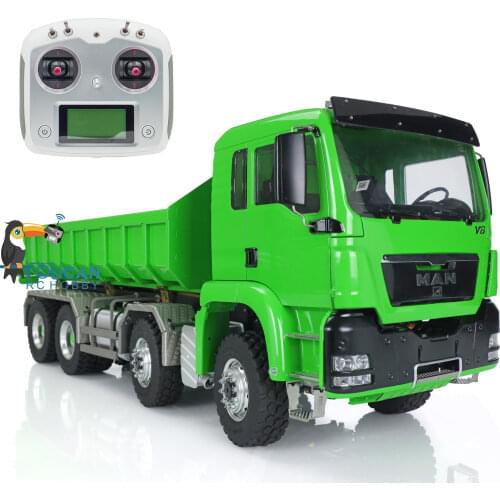 LESU 1/14 Hydraulic Cylinder DIY MAN TGS 8*8 RC Dumper Truck Sound Metal Chassis THZH0346-SMT2