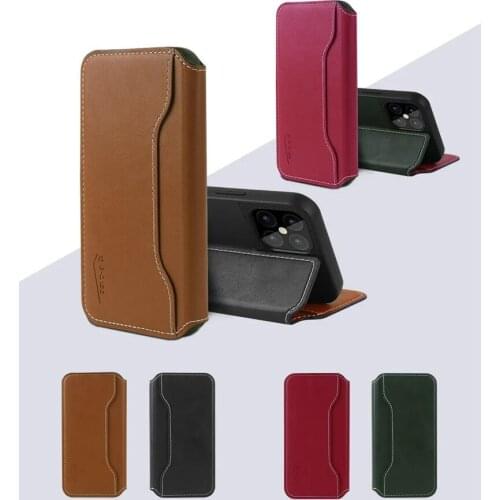 The New Carter series Business fashion and High-end for iPhone 12 Three styles leather back cover