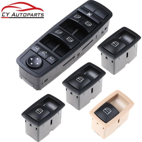 New Front Left Power Electric Window Switch For Mercedes-Benz ML GL W164 A2518300290 2518300290 2518200510 A2518200510