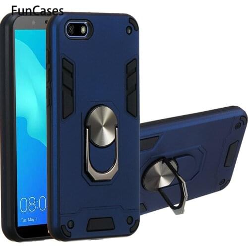 Silicone Cases Covers For Huawei Y5 2019 Car Magnetics Finger Ring Holder Cover Honor 8S Honor Play 3E Honor7A 8S Y5 7S Prime