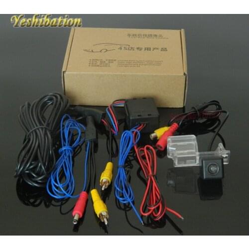 Yeshibation Backup Parking / Reverse Camera Power Relay Filter For Ford Edge 2015 2016 Night Vision HD Wide Lens Angle Camera