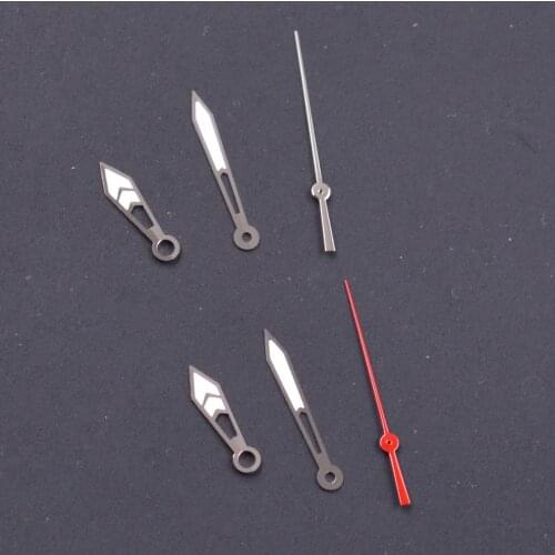 Green Luminous Watch Hands Silver edge Watch parts SKX/SBBN Fit Japan NH35 NH36 Movement