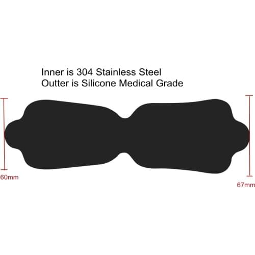 1pcs Dental Orthodontic Silicone Oral Cheek Photography Black Background Photo Contrast