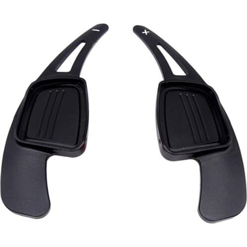 2x Aluminium Alloy Car Steering Wheel Shift Blade Paddle Shifter Extension