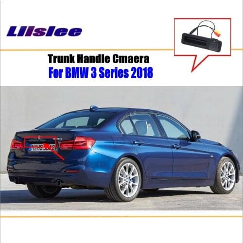 Car Rearview Camera For BMW 3 2018-2020 Trunk Handle Rear Back Rear View Night Vision CAM