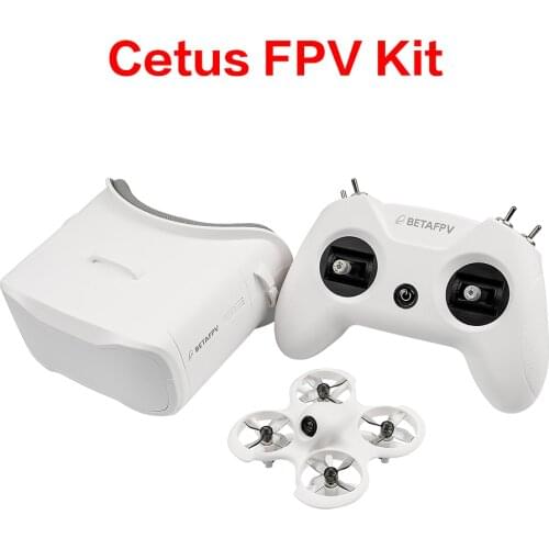 BETAFPV Cetus FPV Racing Drone RTF Kit Brushed Quadcopter VR02 FPV Goggles LiteRadio2 SE 2.4G Transmitter for Frsky D8 Protocol