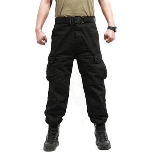 New Military Men camouflage pants multi pocket functional camo tactical cargo army overalls trousers men clothing