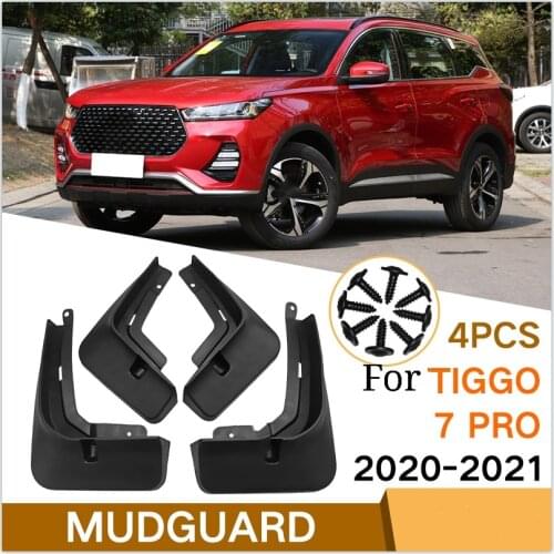 For Chery Tiggo 7Pro 2020-2021 high-quality mudguard, anti-splash, anti-fouling, anti-sand, mudguard, car Accessories 4Pieces