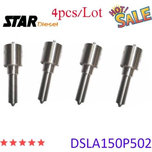 4PCS/Lot Diesel Nozzle Sprayer EURO 2 DSLA150P502 (0433175087) Star Fuel Injector Nozzles DSLA 150 P 502 DSLA 150P 502