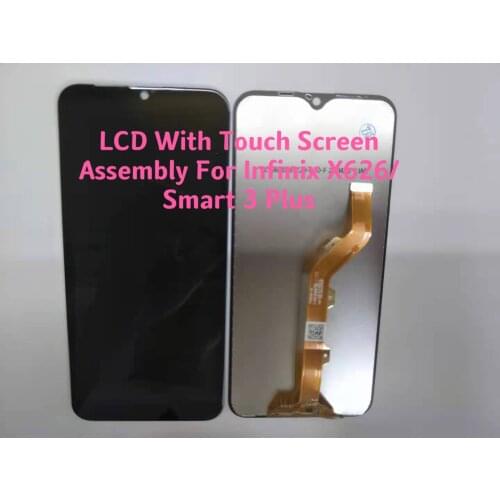 Brand New 1 PCS 6.21" Working Good LCD Display For Infinix Smart 3 Plus X626 LCD Touch Screen Digitizer Assembly For Tecno S4