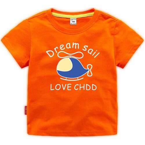 Print Girls Tshirt Harajuku Kawaii 100% cotton Fashion Girl Top Cartoon Casual Girl T Shirts Children Round Neck Short Sleeve 10