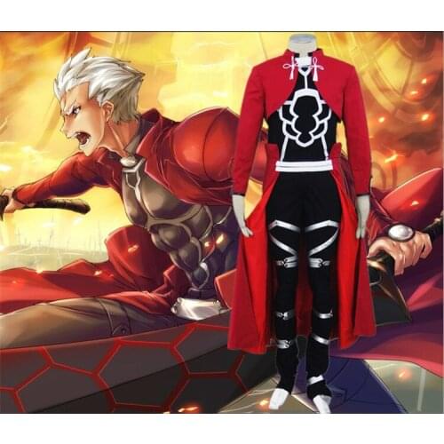 Fate Zero Fate Stay Night Archer Cosplay Costume
