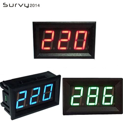 DIY mini voltmeter tester digital voltage test battery DC 5V-120V electronics diy kit tantalum capacitor electronic accessories