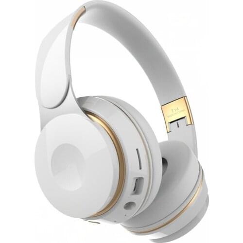 New Portable Wireless Headphones Bluetooth Hi-Fi Stereo Foldable Headset Audio Mp3 Adjustable Earphones with Mic for Music