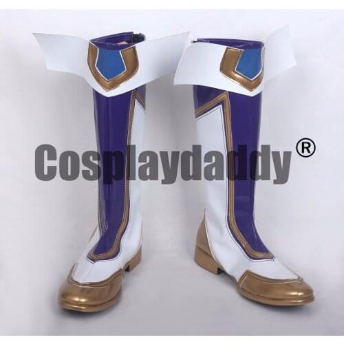 LOL the Prodigal Explorer Ezreal Star Guardian Skin Version Cosplay Boots Shoes S008