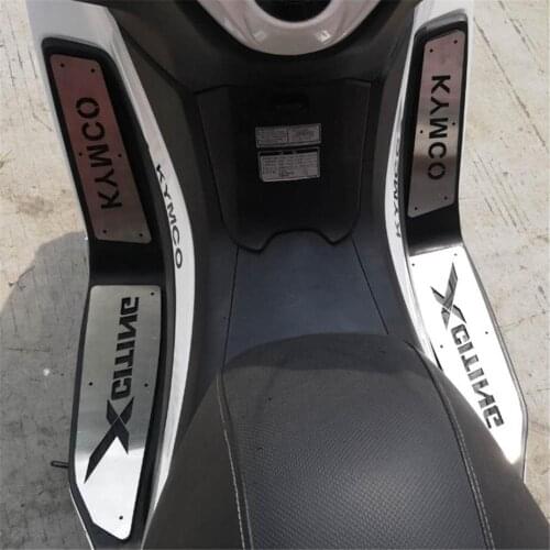 For KYMCO XCITING 400 S400 XCITINGS400 XCITING400 2019 Motorcycle Accessories Footrest Footpads Foot Pegs Pedals Plate Pads