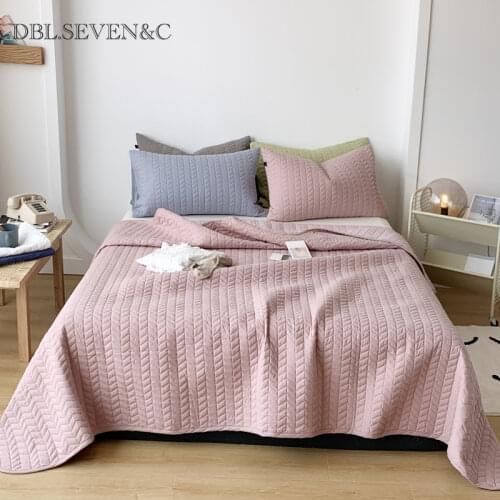 Breathable cotton bed linen thick soft winter bed covers bed Plaid sheet Bedspread on the bed linens blanket Bedspreads for bed