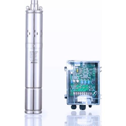 304 stainless steel solar irrigation pump 100m solar inverter pump 4 inch solar submersible water pump new solar pond pump kit