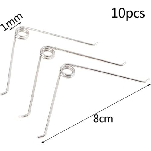 10Pcs V Shape Steel Compression Spring Gardening Scissors Accessories Tool