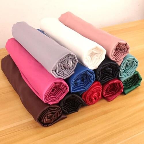 Heavy Weight Stretch Duchess Satin Fabric 94% Polyester 6% Spandex Good Drapery Smooth For Evening Dress Wedding