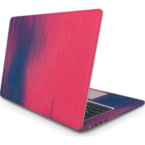 Sticker Master Abstract Duotone Lines Universal Sticker Laptop Vinyl Sticker Skin Cover For 10 12 13 14 15.4 15.6 16 17 19 "Inc Notebook decal for Macbook,asus,Acer,Hp,Lenovo,Huawei,Dell,Msi,Apple,Toshiba,Compaq