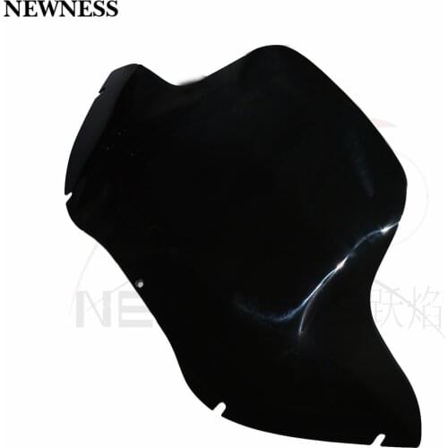 Dark Smoke 13.5" Wave Windshield For Harley Road Glide Ultra FLTRU EFI FLTRI FLTR Custom FLTRX 1998-2013