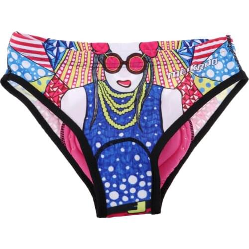 Women Bicycle Cycling Underwear Mountain Bike Gel 3D Padded Bicycle Cycling MTB Underwear Shorts Briefs