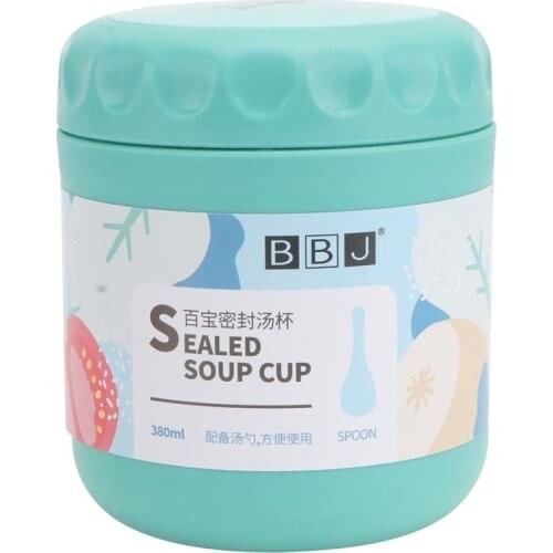 1pc Portable Sealed Soup Cup Breakfast Porridge Cup Insulated Food Container Soup Cup Portable Breakfast Cup With Lid