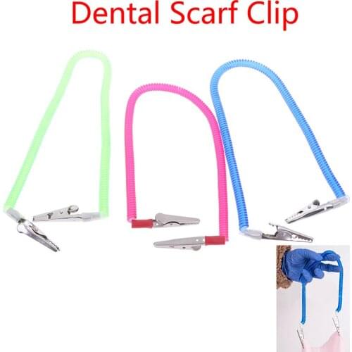 1pc Dentistry Material Napkin Holder Dental Scarf Clip Napkin Holder Dental Tools