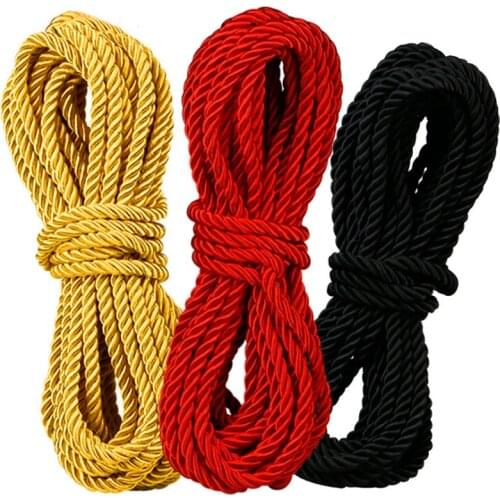10M Sex Rope Fetish Alternative Slave Bondage Rope Restraint Tied Rope Sex Products for Couples Adult Games BDSM SM Roleplay A3