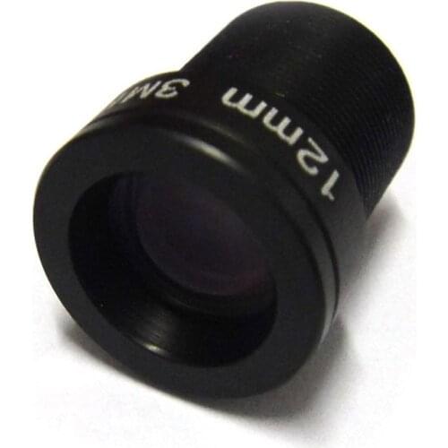 2X HD 1/2.5" 3mp 12mm 30 Degrees Angle IR Board CCTV Lens M12 view 40m for Security IP Camera