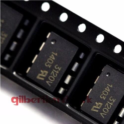 5*Photoelectric Coupling Ic Patch A3120V Hcpl-3120V Transistor Output Sop8