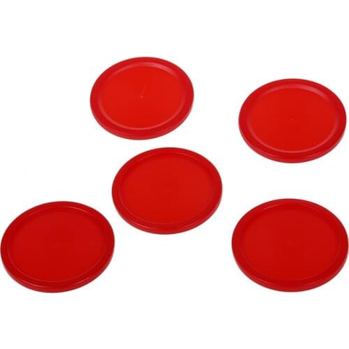5Pcs 2 inch Mini Air Hockey Table Pucks 50mm Puck Children Table New