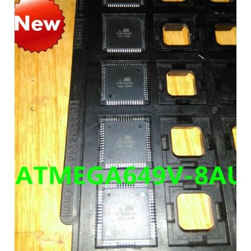 5PCS NEW ATMEGA649V-8AU ATMEGA649V TQFP64