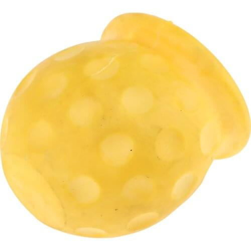 50MM Car Auto Yellow Tow Bar Ball Cover Cap Hitch Caravan Trailer Towing Bars Towball