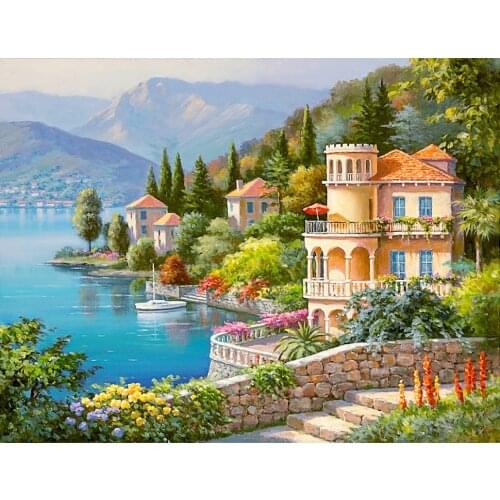 A9381 11CT/14CT/18CT/25CT/28CT Oil tea patterns Counted Cross Stitch DIY Cross Stitch Kits Embroidery Needlework Sets