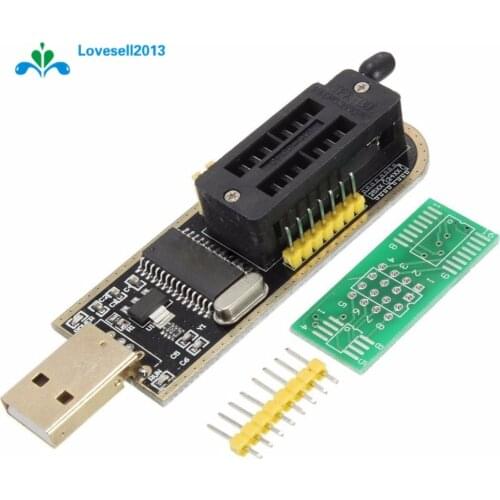 Automatic Identification! USB Programmer Series 24 EEPROM Writer 25 SPI Flash BIOS Board Module USB to TTL 5V-3.3V