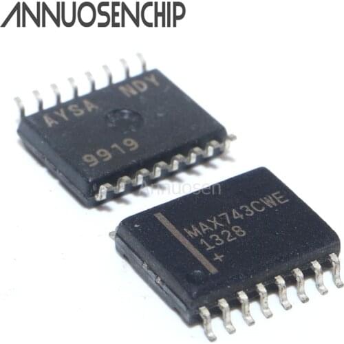 Free shipping 10PCS MAX743CWE MAX743EWE MAX743 SOP-16 NEW ORIGINAL