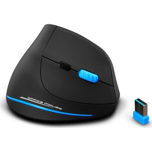ZELOTES 2.4G wireless mouse rechargeable gaming handheld grip design notebook ergonomic mouse