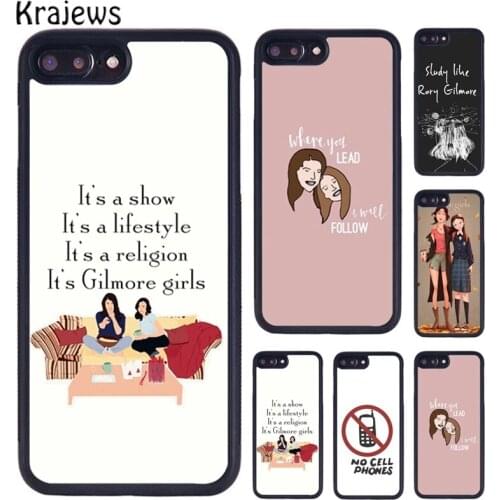 Krajews Gilmore Girls TV Series Lorelai Rory Phone Case For iPhone 5 6 7 8 plus 11 12 Pro X XR XS Max Samsung S7 S8 S9 S10