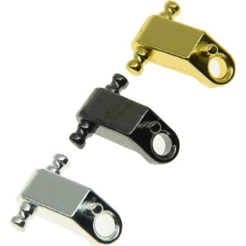 Dopro 2pcs Silver Guitar String Trees Guitar String Retainer Guides Fits Fender USA Strat Tele Guitars