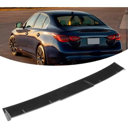 Glossy Black for JDM Mugen Style Rear Window Roof Spoiler Fit for Infiniti Q50 2014-2020