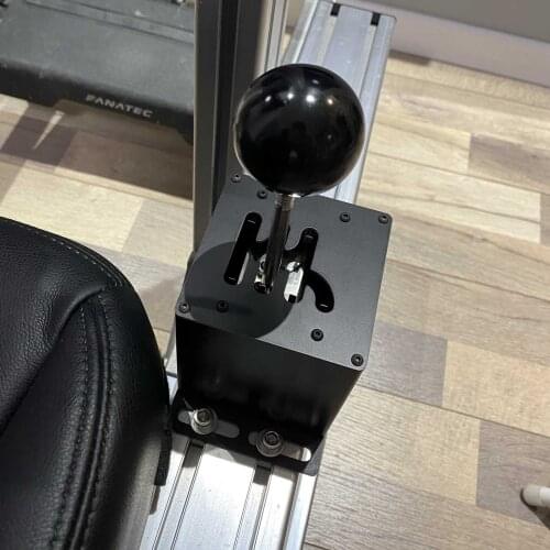 Simulation Game H gears For Logitech G29 G25 G27 G920 T500 T300 T300RS/GT For ETS2 Simracing PC USB with Sequence 6+R 7+R Black