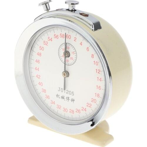 Mechanical Stopwatch Stop Clock Physics Experiment Tool Teaching Instrument